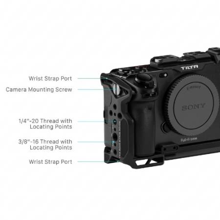 Tilta TA-T16-C-B (Pro Kit) - zestaw z klatką do Sony FX3 i FX30 - szczegóły